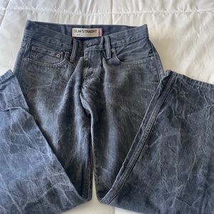 90s Vintage Levi boyfriend mom straight leg denim